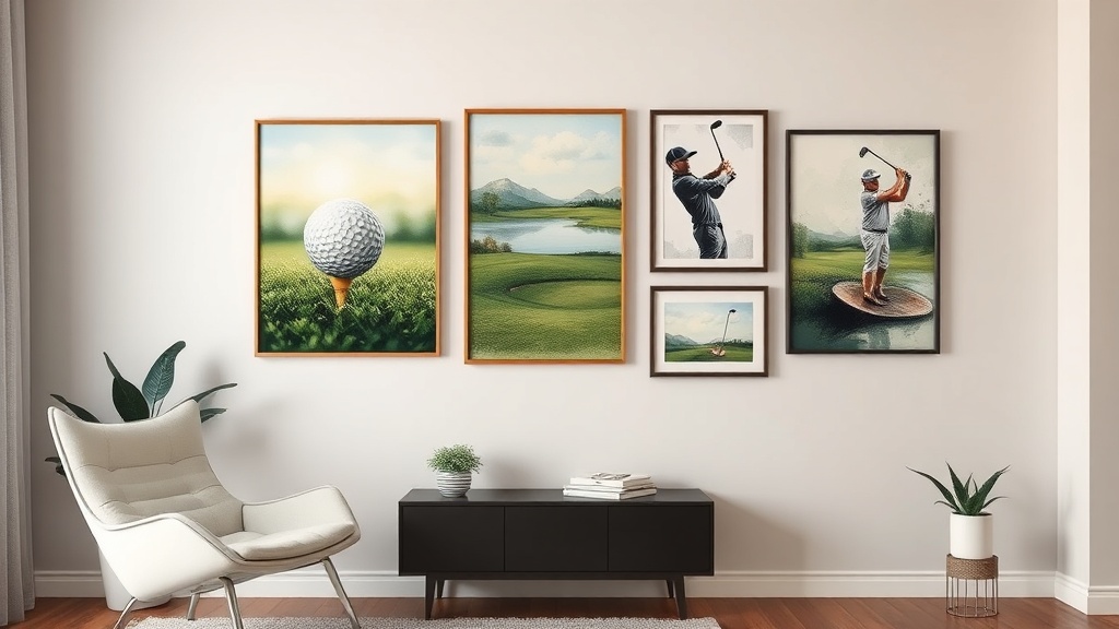 5 Top Golf Wall Art Picks to Add Charm